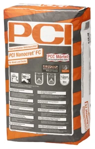 SZPACHLA CEMENTOWA DO WYRÓWNANIA ŚCIAN I SUFITÓW PCI NANOCRET FC 25KG