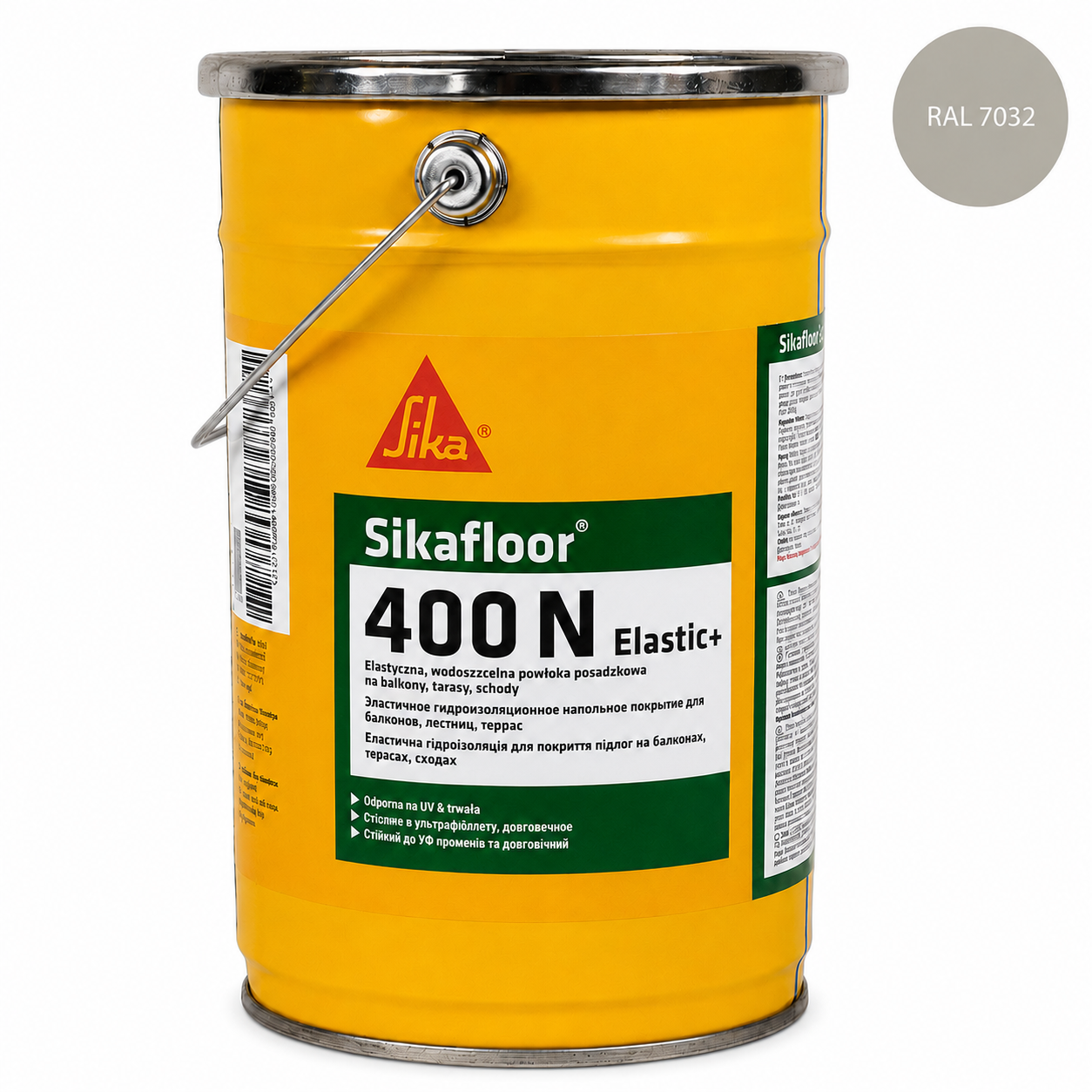 Sikafloor 400N RAL 8016 powłoka poliuretanowa na balkon i taras