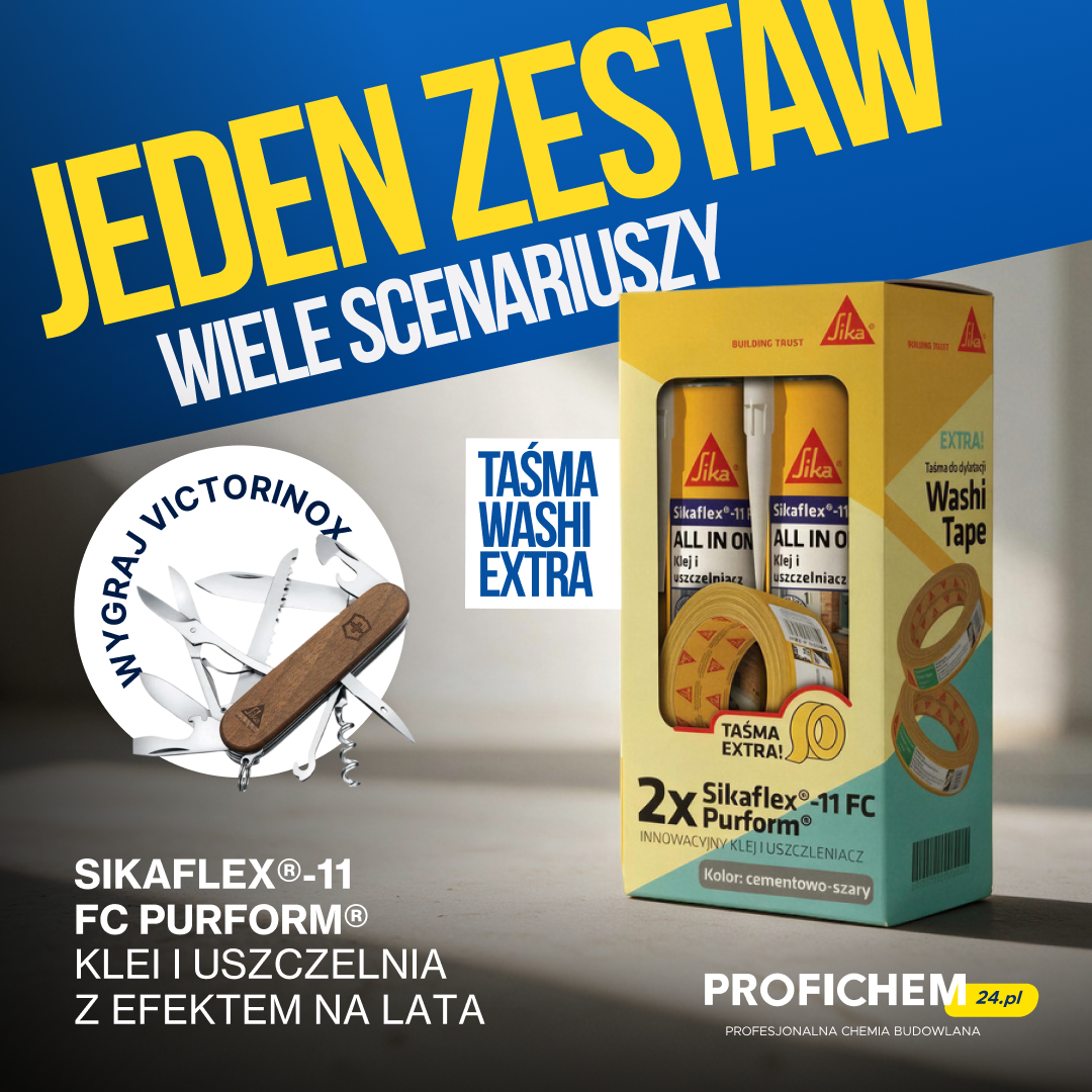 Sikaflex-11 FC Purform Duopack z taśmą Sika Washi